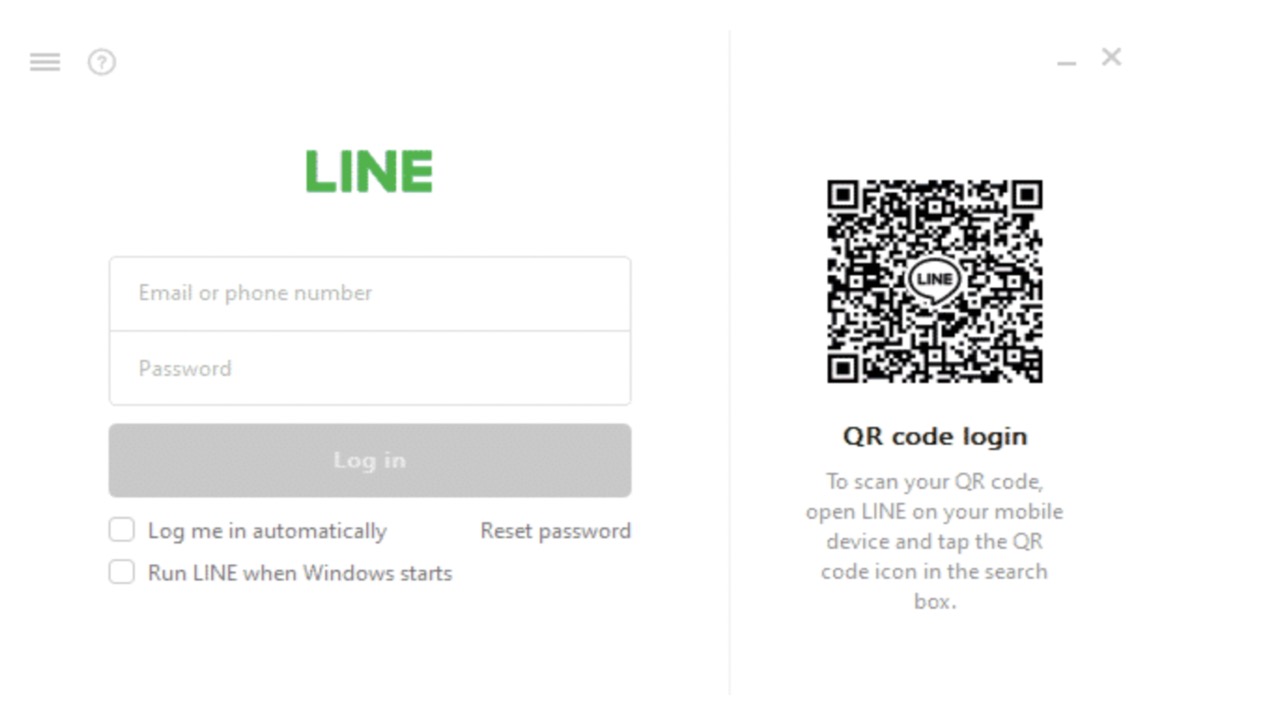 LINE for PC Windows
